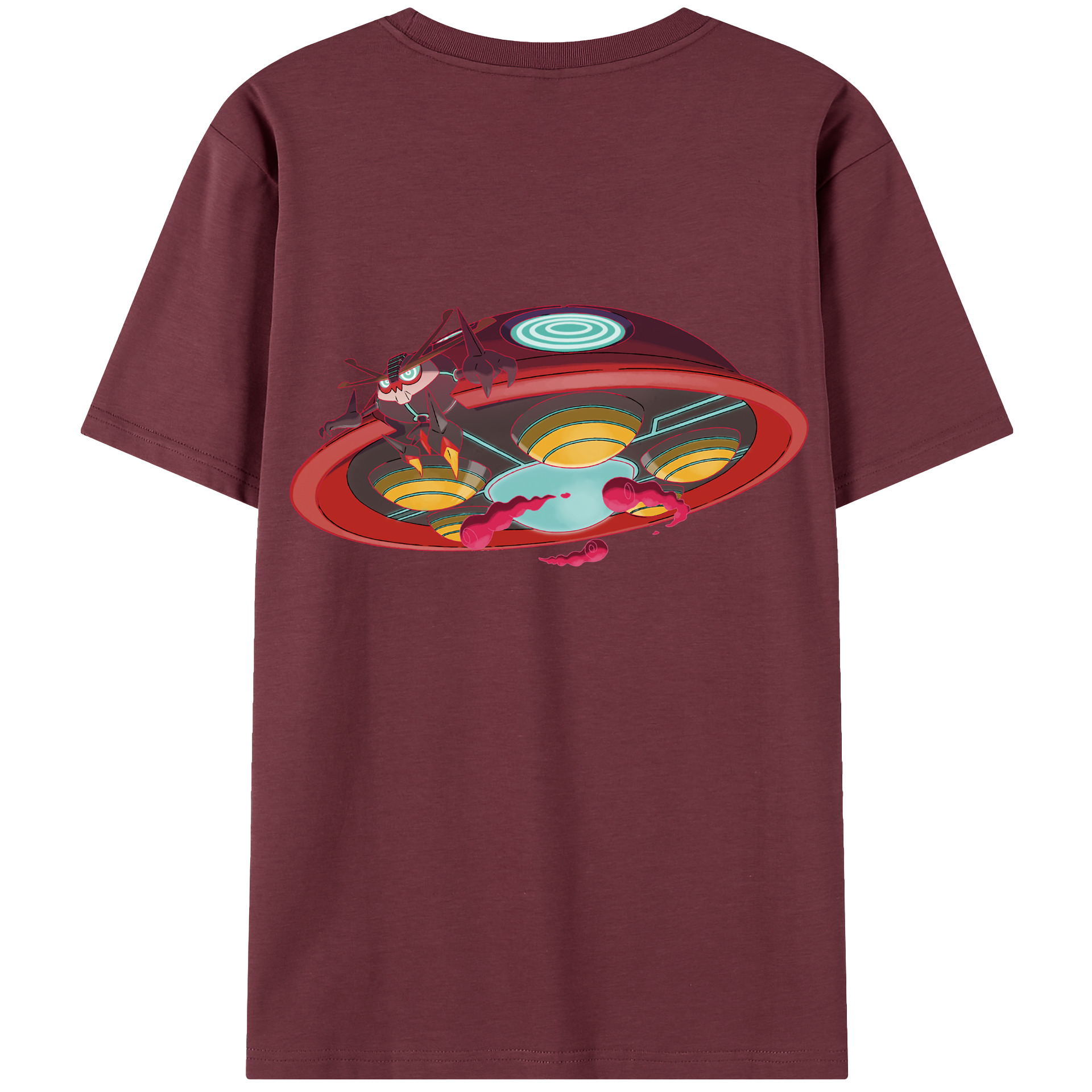 （画像用） ポケットモンスター Pokémon 綿100％半袖Tシャツ（背面プリント）